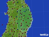 岩手県のアメダス実況(日照時間)(2023年09月03日)
