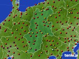 長野県のアメダス実況(気温)(2023年09月03日)
