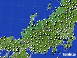 北陸地方のアメダス実況(風向・風速)(2023年09月03日)