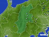長野県のアメダス実況(降水量)(2023年09月04日)