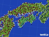 四国地方のアメダス実況(日照時間)(2023年09月04日)