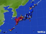 2023年09月04日のアメダス(日照時間)