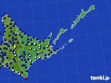 道東のアメダス実況(日照時間)(2023年09月04日)