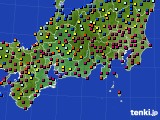 2023年09月05日の東海地方のアメダス(日照時間)