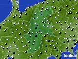 長野県のアメダス実況(風向・風速)(2023年09月05日)