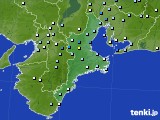 三重県のアメダス実況(降水量)(2023年09月06日)