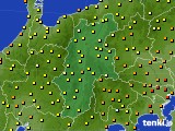 長野県のアメダス実況(気温)(2023年09月06日)