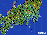 関東・甲信地方のアメダス実況(日照時間)(2023年09月07日)