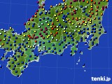 2023年09月07日の東海地方のアメダス(日照時間)