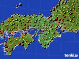 近畿地方のアメダス実況(気温)(2023年09月07日)