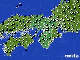 近畿地方のアメダス実況(風向・風速)(2023年09月07日)
