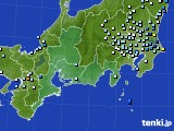 東海地方のアメダス実況(降水量)(2023年09月08日)