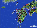 2023年09月08日の九州地方のアメダス(日照時間)