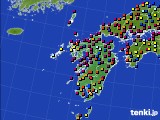 2023年09月09日の九州地方のアメダス(日照時間)