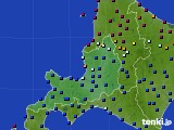 2023年09月09日の道央のアメダス(日照時間)