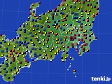 関東・甲信地方のアメダス実況(日照時間)(2023年09月10日)