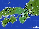 近畿地方のアメダス実況(降水量)(2023年09月11日)