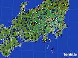 関東・甲信地方のアメダス実況(日照時間)(2023年09月11日)