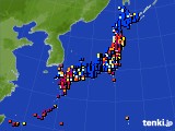 2023年09月11日のアメダス(日照時間)