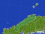 島根県のアメダス実況(気温)(2023年09月11日)