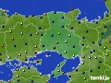兵庫県のアメダス実況(日照時間)(2023年09月12日)