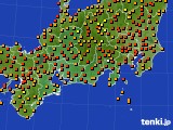 東海地方のアメダス実況(気温)(2023年09月13日)