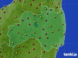 福島県のアメダス実況(気温)(2023年09月13日)