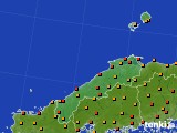 島根県のアメダス実況(気温)(2023年09月13日)