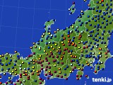 北陸地方のアメダス実況(日照時間)(2023年09月15日)