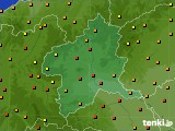 群馬県のアメダス実況(気温)(2023年09月15日)