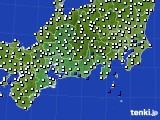 東海地方のアメダス実況(風向・風速)(2023年09月15日)