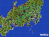 関東・甲信地方のアメダス実況(日照時間)(2023年09月17日)