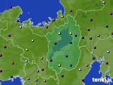 滋賀県のアメダス実況(日照時間)(2023年09月17日)