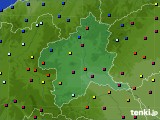 群馬県のアメダス実況(日照時間)(2023年09月18日)