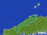 島根県のアメダス実況(風向・風速)(2023年09月19日)