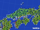 2023年09月20日の中国地方のアメダス(日照時間)