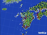 九州地方のアメダス実況(日照時間)(2023年09月20日)