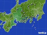 東海地方のアメダス実況(降水量)(2023年09月21日)