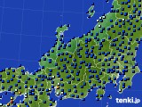 北陸地方のアメダス実況(日照時間)(2023年09月21日)