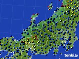 北陸地方のアメダス実況(日照時間)(2023年09月22日)