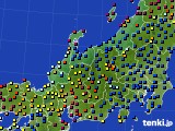 北陸地方のアメダス実況(日照時間)(2023年09月23日)