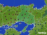 兵庫県のアメダス実況(日照時間)(2023年09月23日)