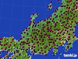 北陸地方のアメダス実況(日照時間)(2023年09月24日)