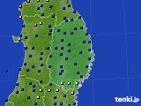 岩手県のアメダス実況(日照時間)(2023年09月26日)