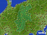 長野県のアメダス実況(気温)(2023年09月26日)