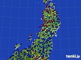 東北地方のアメダス実況(日照時間)(2023年09月27日)