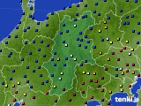 長野県のアメダス実況(日照時間)(2023年09月27日)