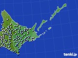 道東のアメダス実況(降水量)(2023年09月28日)