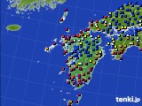 2023年09月28日の九州地方のアメダス(日照時間)