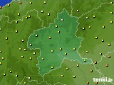 群馬県のアメダス実況(気温)(2023年10月01日)